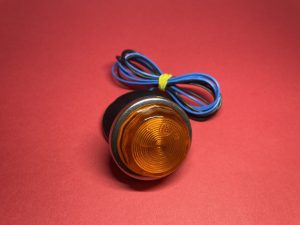 Turn signal on front fender Italian - complete