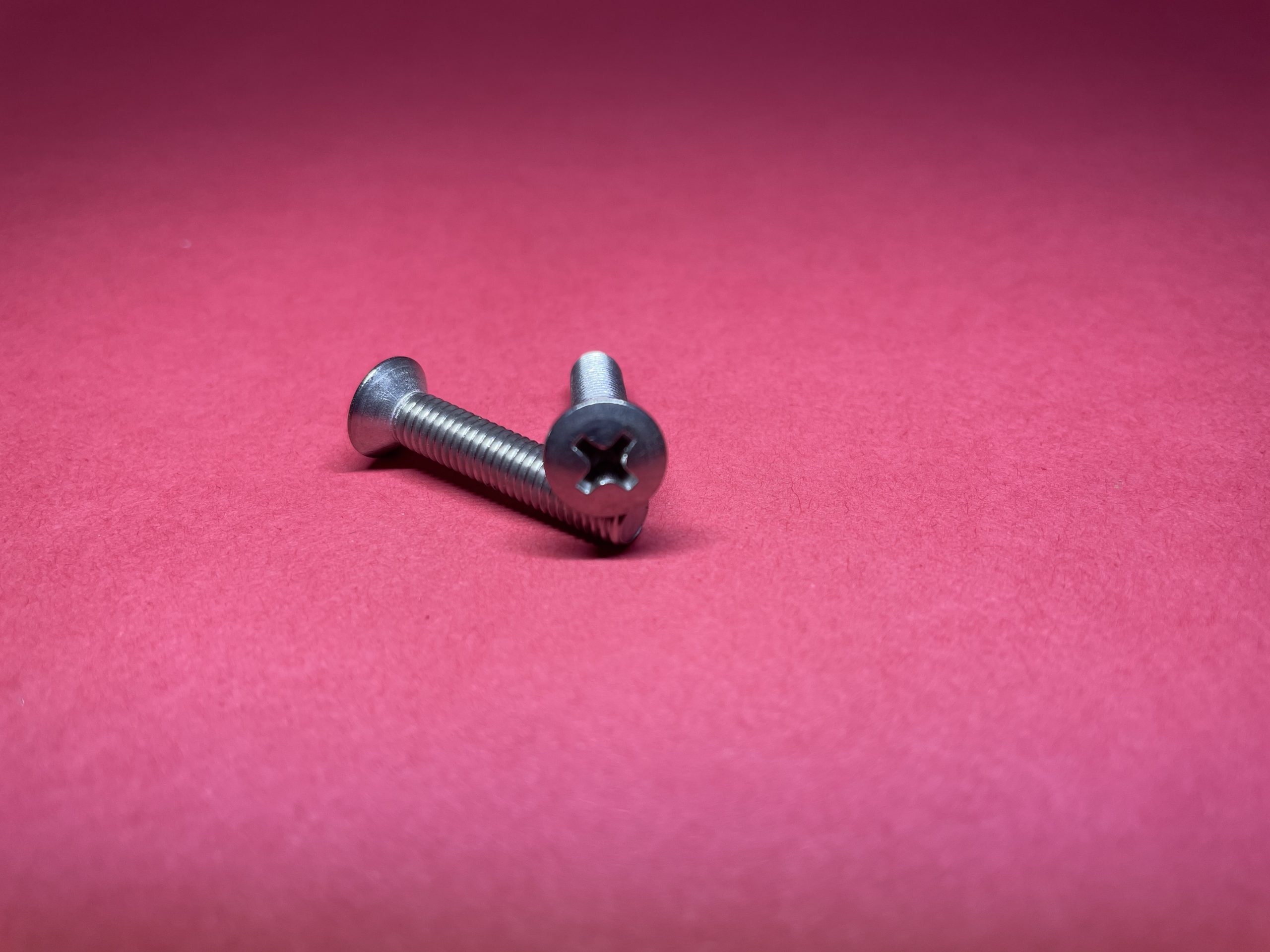 Screw headlight trim stainless steel M5 x 30 countersunk crosshead