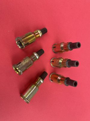 Suppressed end piece NOS set of 6