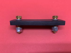 Exhaust suspension rubber end silencer 104 mm including fasteners