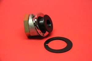 Base for radio antenna, complete