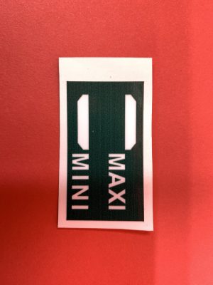 Reservoir LHM level sticker