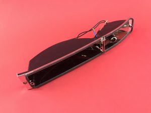 Turn signal and city light plastic house on the right