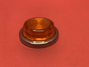 Lens richtingaanwijzer op voorscherm Italiaans