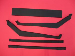 Kofferdeksel bekleding set 5 delig