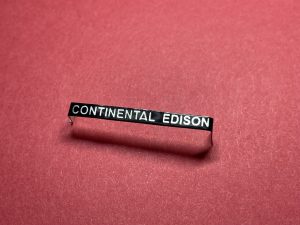 Radio Continental Edison R437 Transmitter scale logo