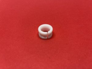 Handremkabel nylon ring voor veer