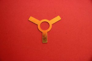 Waterpump nut locking plate brass