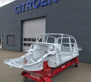 Chassis compleet gerestaureerd