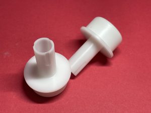 Headlight height control front plastic piston white