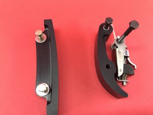 Chain guide and tensioner set of plastic series 2 (3 pieces)