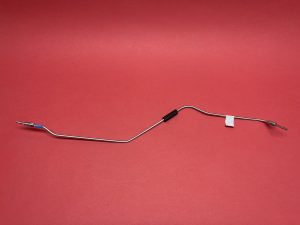 Hydraulic line from brake hose Rear to coupling in torsion box. Highlighted in blue