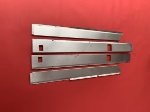 Dorpelbeplating RVS set