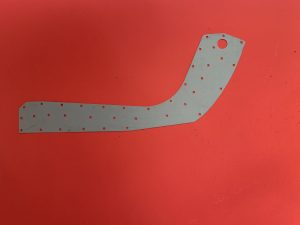 Seat frame repair plate inner
