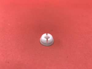 Headlight assembly plastic white