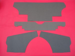 Trunk panel (cardboard) 4 pieces