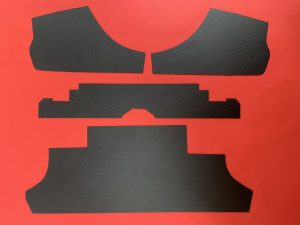 Boot panels (plastic) 4 piece --> 9/72