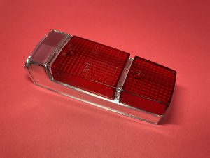 Lens light/brake light rear with chrome rim 1970 -->