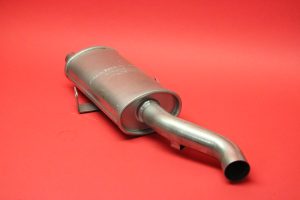 Exhaust silencer rear right alustaal