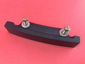 Gebogener Kettenführungskunststoff