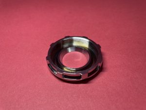 Base de rétroviseur pivotante chromée