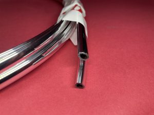Bordo della sedia PVC cromato