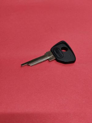 Sleutel SM contactslot blind met zwart kunststof -> 9/71